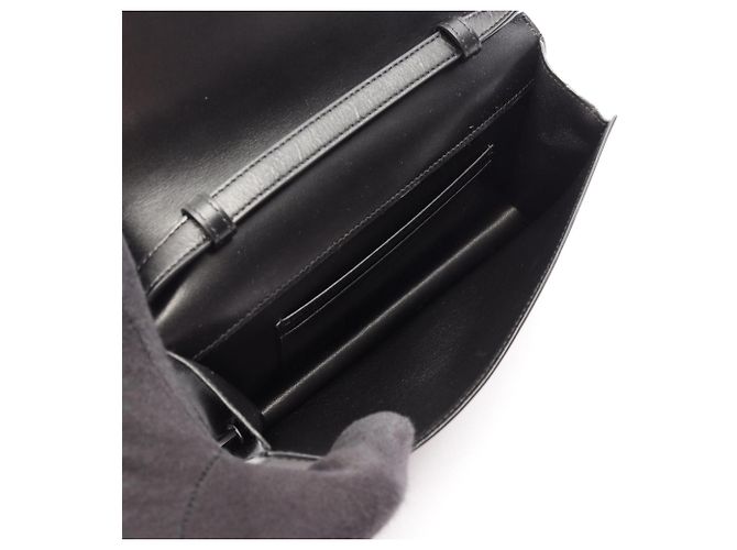 Autre Marque Borsa a mano Saint Laurent Paris in pelle nera Nero - vista 3