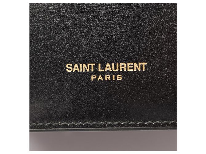 Autre Marque Borsa a mano Saint Laurent Paris in pelle nera Nero - vista 4
