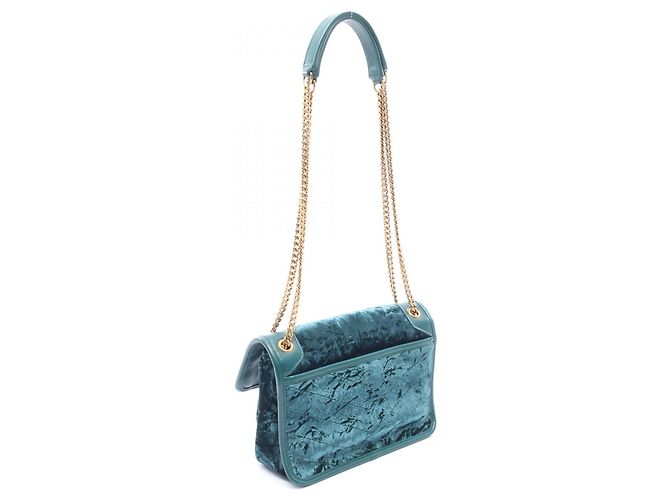 Autre Marque Borsa a Spalla Niki Baby Yves Saint Laurent Verde - vista 2