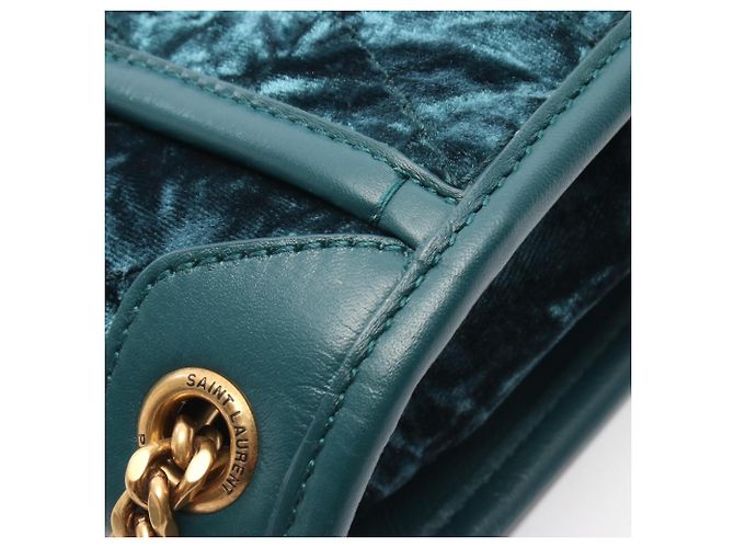 Autre Marque Borsa a Spalla Niki Baby Yves Saint Laurent Verde - vista 6
