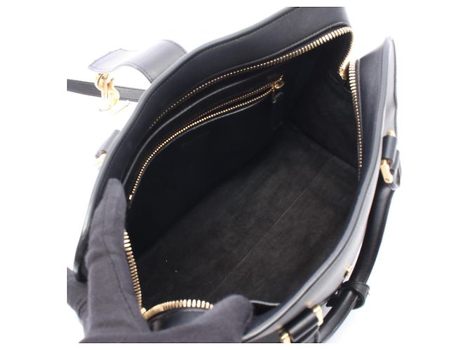 Autre Marque Borsa a mano Cabas Monogram Paris Yves Saint Laurent Nero - vista 3