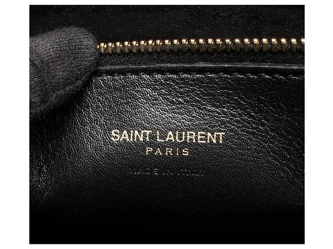 Autre Marque Borsa a mano Cabas Monogram Paris Yves Saint Laurent Nero - vista 4