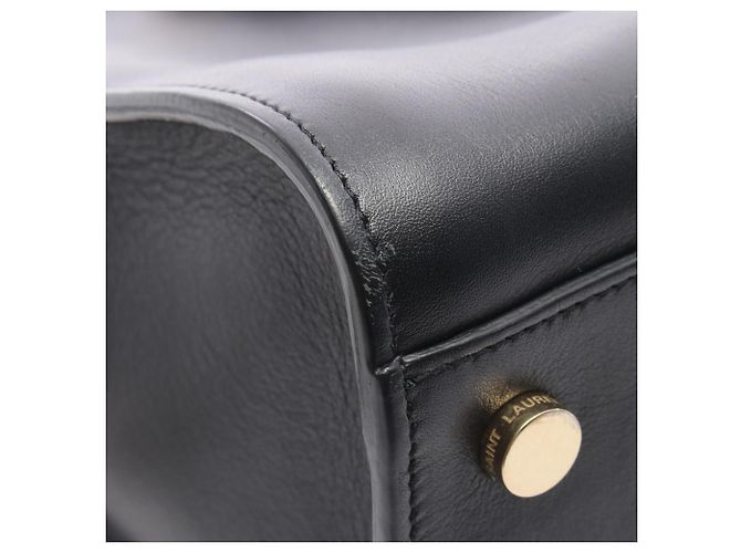 Autre Marque Borsa a mano Cabas Monogram Paris Yves Saint Laurent Nero - vista 6