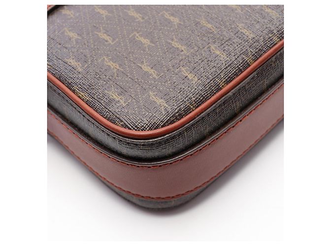Autre Marque Borsa Camera Monogram Yves Saint Laurent Paris Marrone - vista 5