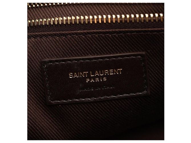 Autre Marque Borsa camera monogram Saint Laurent Paris Marrone - vista 4