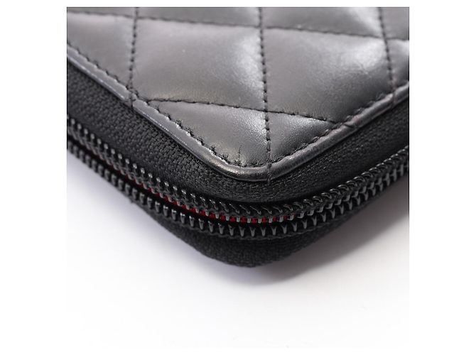 Portafoglio lungo rotondo Chanel Cambon Line Nero - vista 11