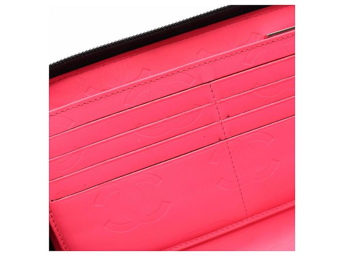 Portafoglio lungo rotondo Chanel Cambon Line Nero - vista 7