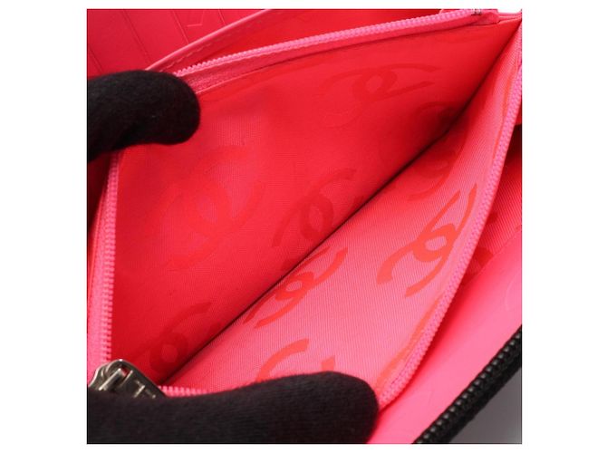 Portafoglio lungo rotondo Chanel Cambon Line Nero - vista 9