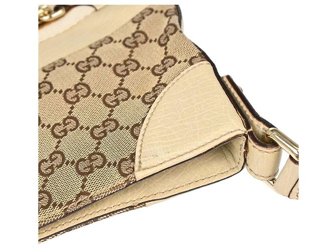 Gucci Horsebit Canvas Medium Beige - Ansicht 4