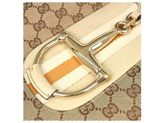 Gucci Horsebit Canvas Medium Beige - Ansicht 5