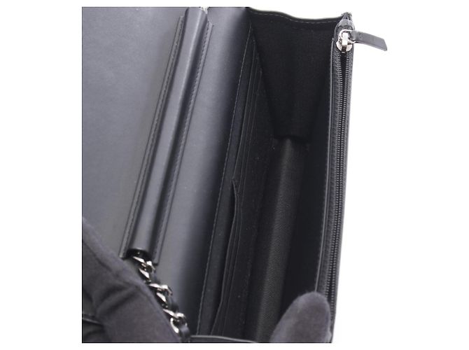 Bolso de hombro Chanel Coco Mark Full Flap Negro - vista 3