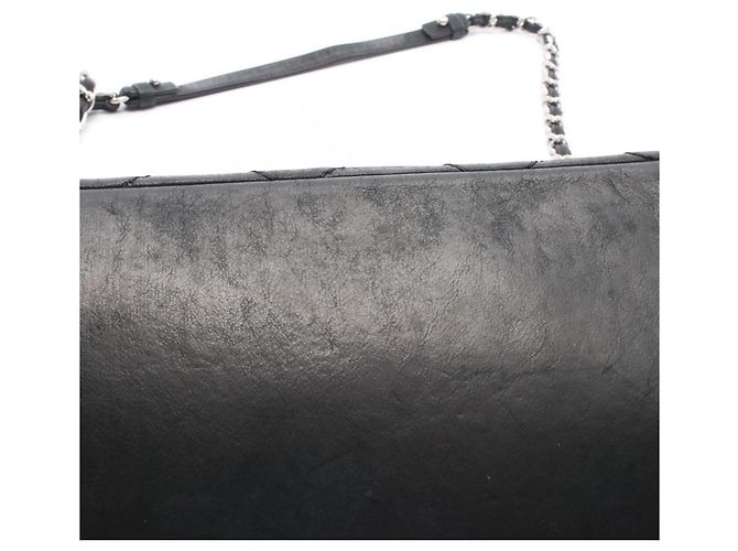 Chanel Coco Mark Matelassé 2-Way Schultertasche Schwarz - Ansicht 11