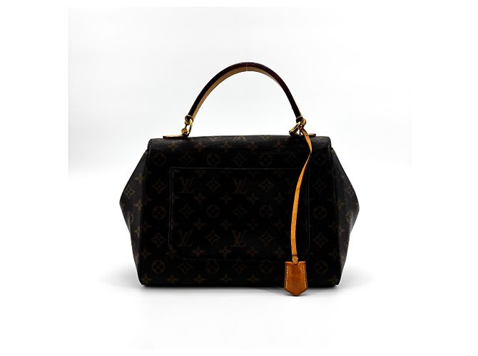 Cluny Top Handle Tasche aus Monogramm-Canvas MM Louis Vuitton Braun - Ansicht 2