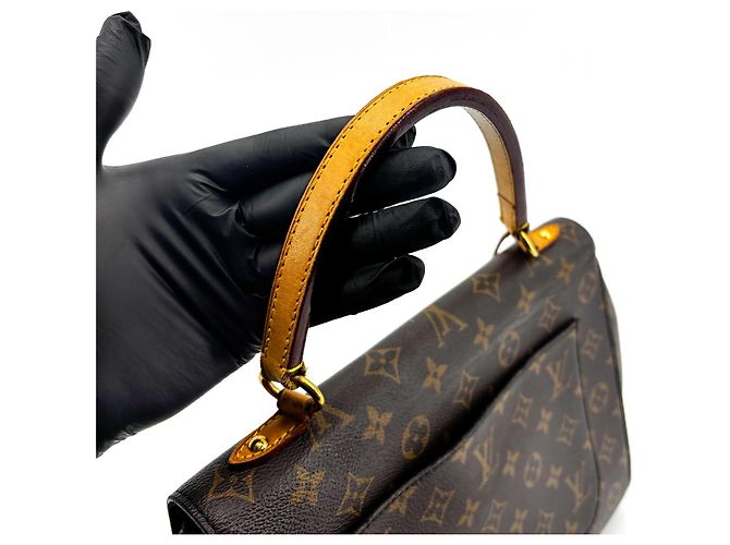 Cluny Top Handle Tasche aus Monogramm-Canvas MM Louis Vuitton Braun - Ansicht 7