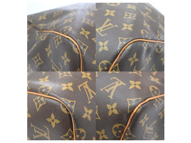 Louis Vuitton Keepall Bandoulière Monogram 55 Marron - vue 7