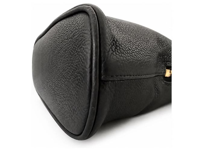 Borsa Tote Chanel CC in Pelle Caviar Nera Nero - vista 4