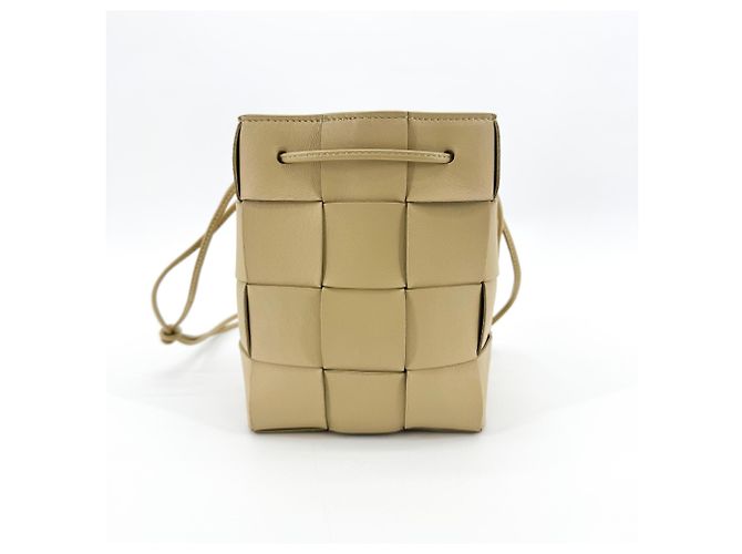Bottega Veneta Cassette in pelle Beige - vista 2
