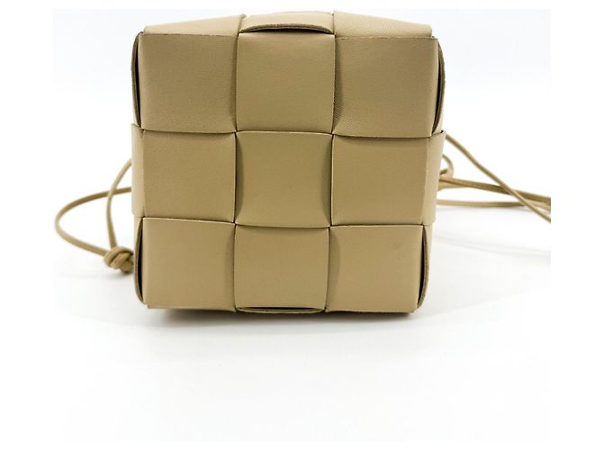 Bottega Veneta Cassette in pelle Beige - vista 7