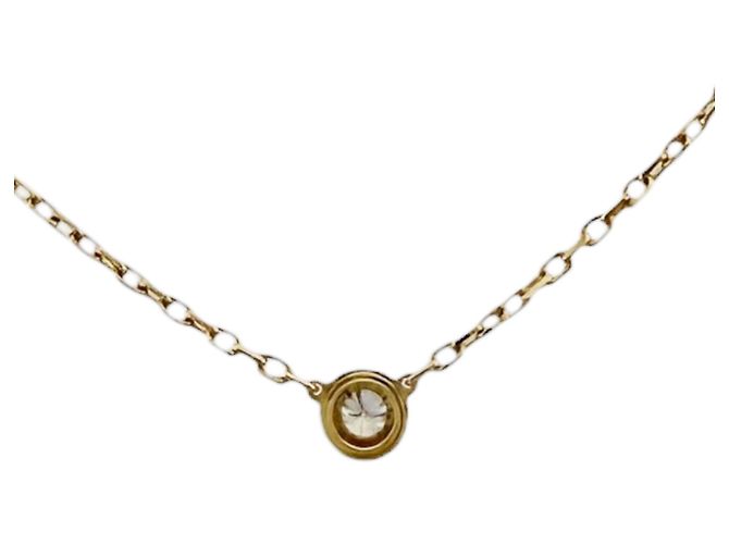 Collana Cartier Damour Diamants Légers D'oro - vista 3