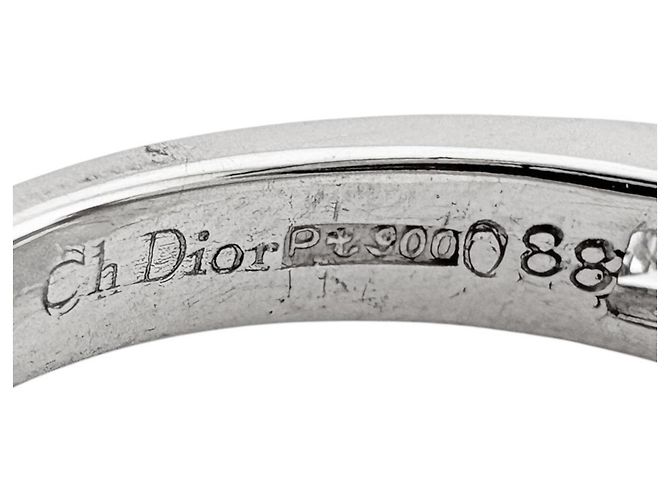 Christian Dior Platin-Ring Silber - Ansicht 7