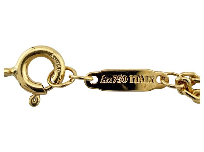 Autre Marque Collana con pendente Tiffany HardWear a doppio anello D'oro - vista 6