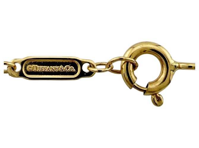 Autre Marque Collana con pendente Tiffany HardWear a doppio anello D'oro - vista 7