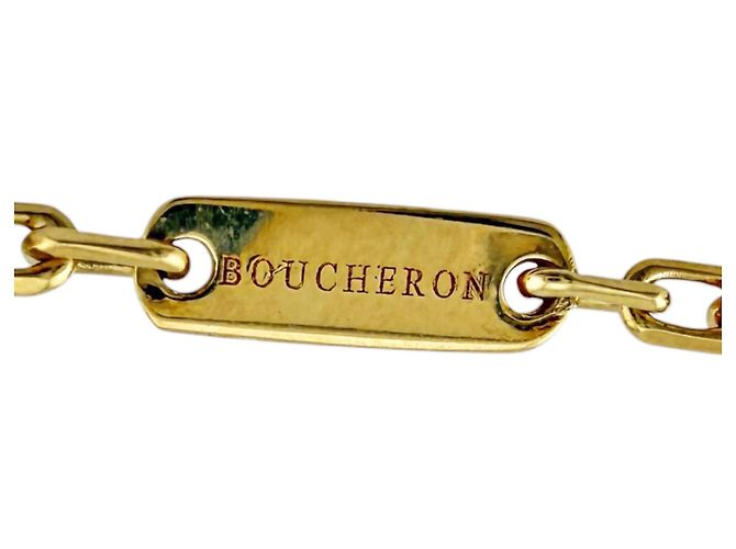 Collar Boucheron Quatre Classic Small Castaño Plata Dorado - vista 8