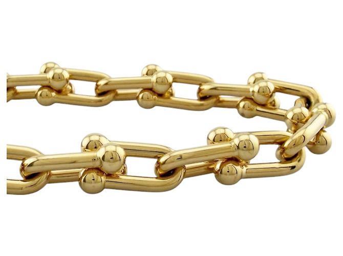 Autre Marque Collana Tiffany HardWear a maglie medie D'oro - vista 3