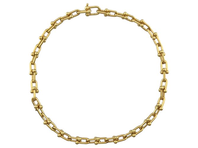 Autre Marque Collana Tiffany HardWear a maglie medie D'oro - vista 7