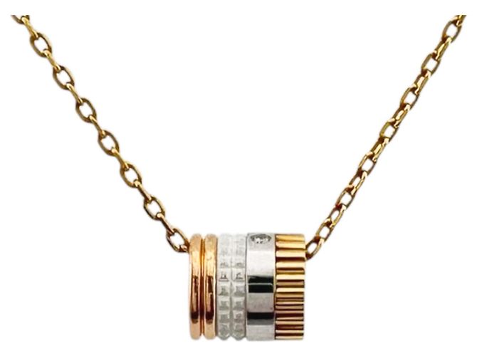Collar Boucheron Quatre Whites Dorado - vista 3