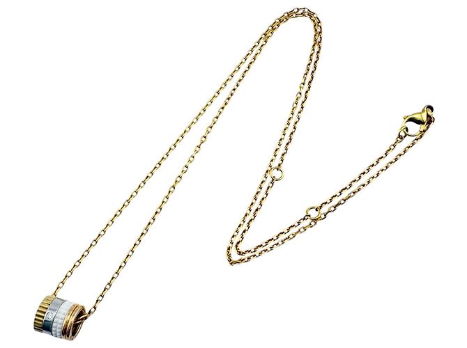 Collar Boucheron Quatre Whites Dorado - vista 8