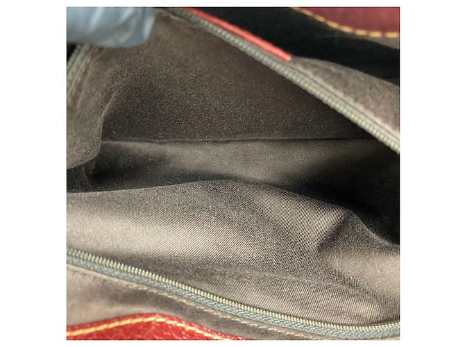 Gucci Tote Bag aus Leder und Canvas mit GG-Logo-Muster Braun - Ansicht 10