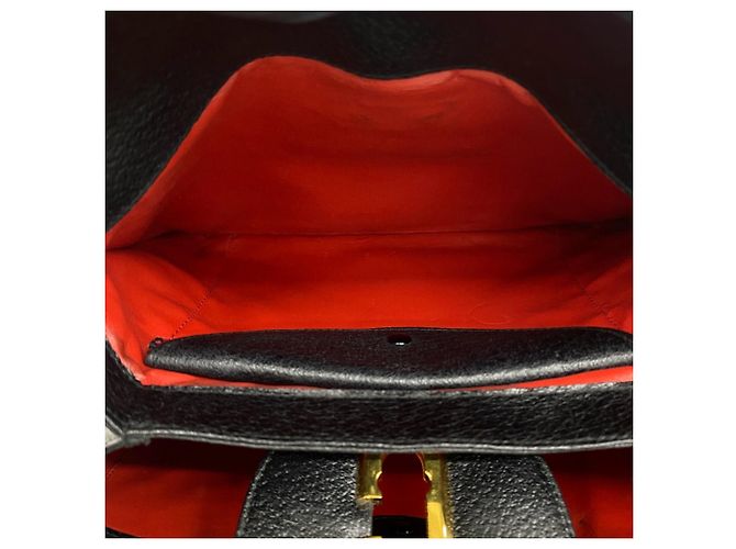 Borsa a mano vintage in pelle Gucci Nero - vista 10