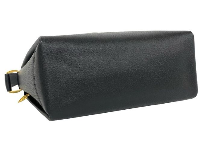 Borsa a mano vintage in pelle Gucci Nero - vista 7
