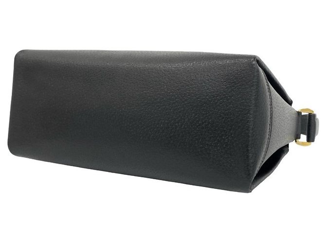 Borsa a mano vintage in pelle Gucci Nero - vista 8