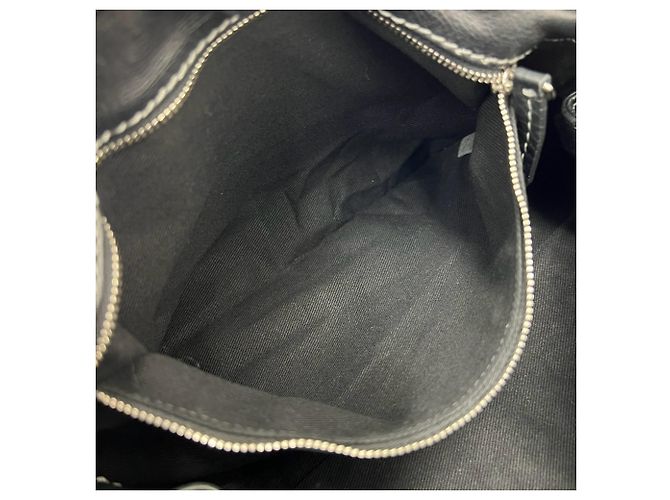 Sac à main Chloé en cuir noir - vue 10