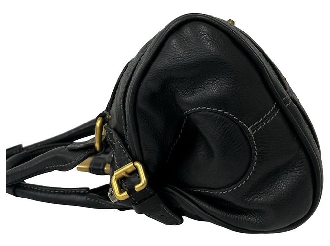 Sac à main Chloé en cuir noir - vue 5