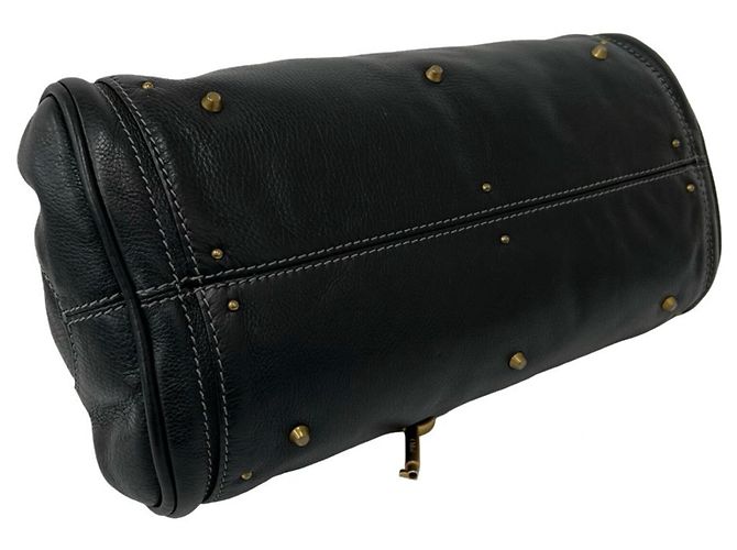 Sac à main Chloé en cuir noir - vue 7