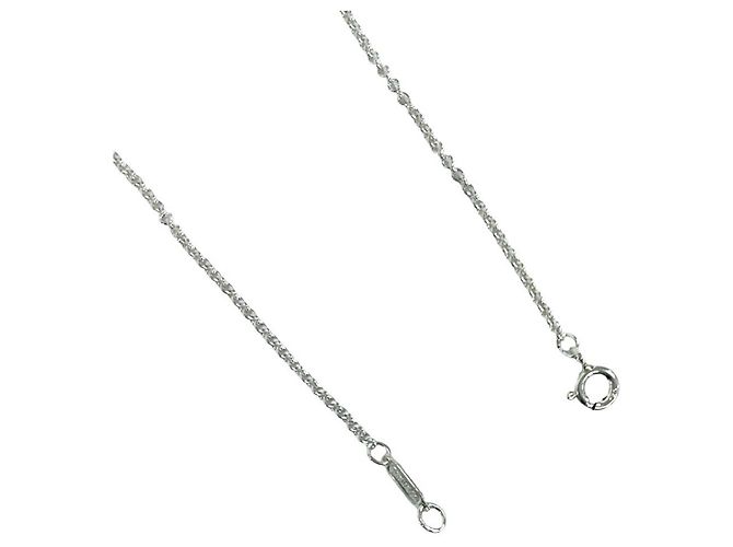 Autre Marque Collana Croce Tiffany Signature Argento D'oro - vista 5
