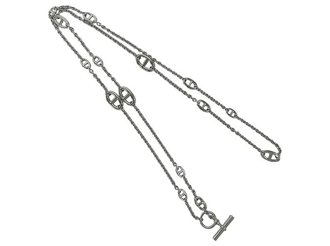 Hermès Collar Hermes Farandole Plata - vista 6
