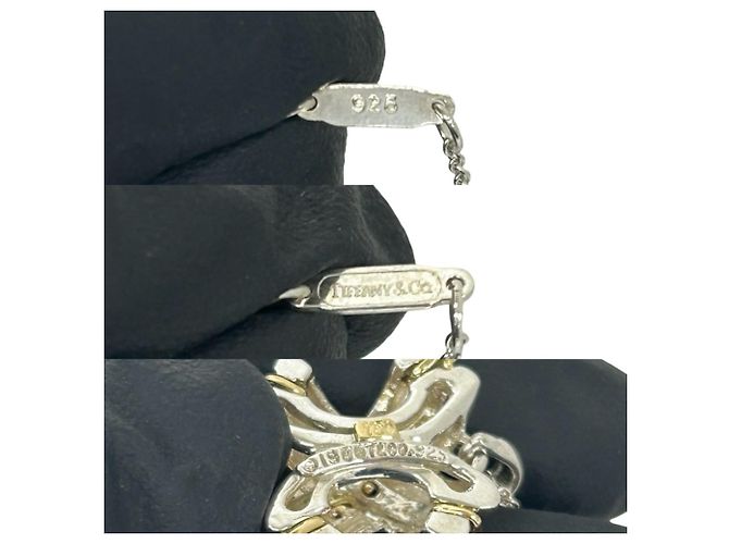 Autre Marque Collana Croce Signature Tiffany & Co. Argento D'oro - vista 3