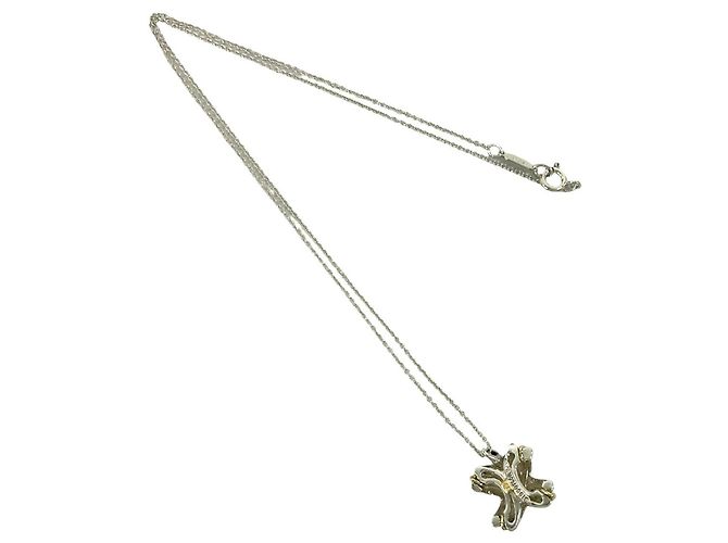 Autre Marque Collana Croce Signature Tiffany & Co. Argento D'oro - vista 6
