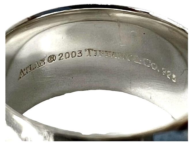 Autre Marque Anello largo Tiffany Atlas in Argento 925 - vista 3