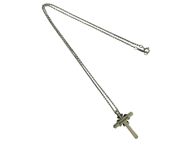 Autre Marque Collana Croce Tiffany Signature Argento D'oro - vista 6