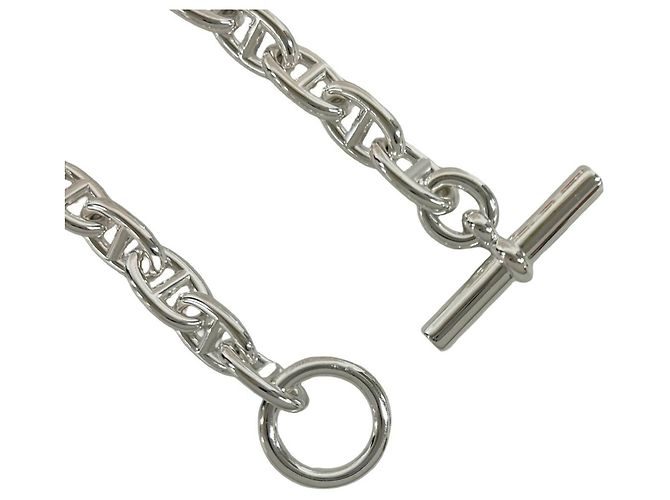 Hermès Hermes Chaine d'Ancre MM Bracciale a 17 maglie Argento - vista 3
