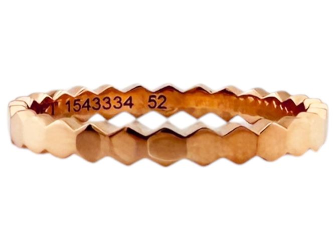 Anillo Chaumet Bead de Ring en oro rosa 18K Dorado - vista 3