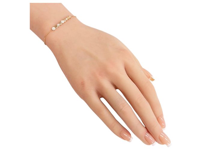 Brazalete Chaumet B. en oro rosa 18K Dorado - vista 2