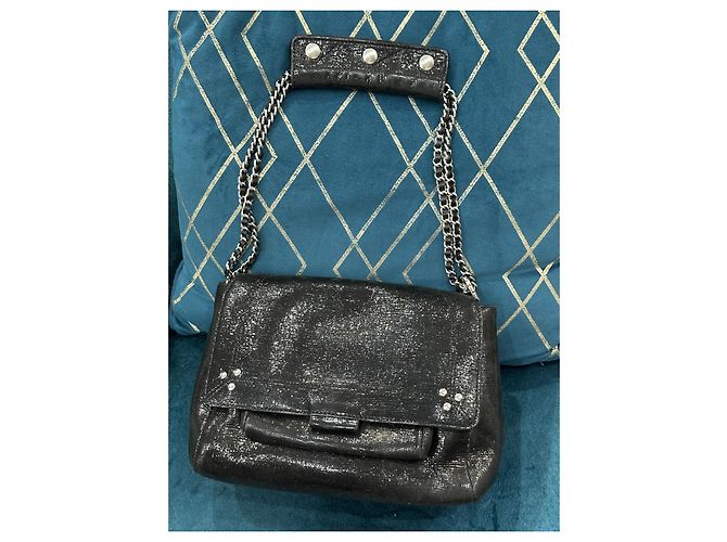 Jerome Dreyfuss Lulu schwarze Lederhandtasche - Ansicht 2
