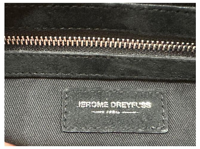 Jerome Dreyfuss Lulu schwarze Lederhandtasche - Ansicht 3