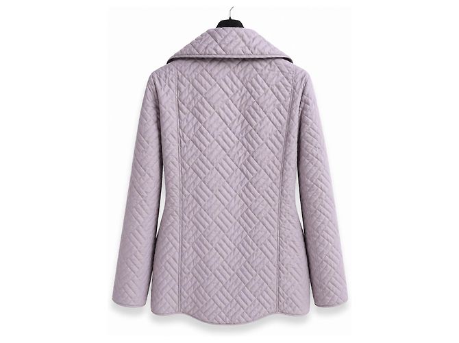 Chaqueta acolchada para mujer Pierre Balmain – Dusty Lilac / Lavender – L / IT 44 Gris - vista 2